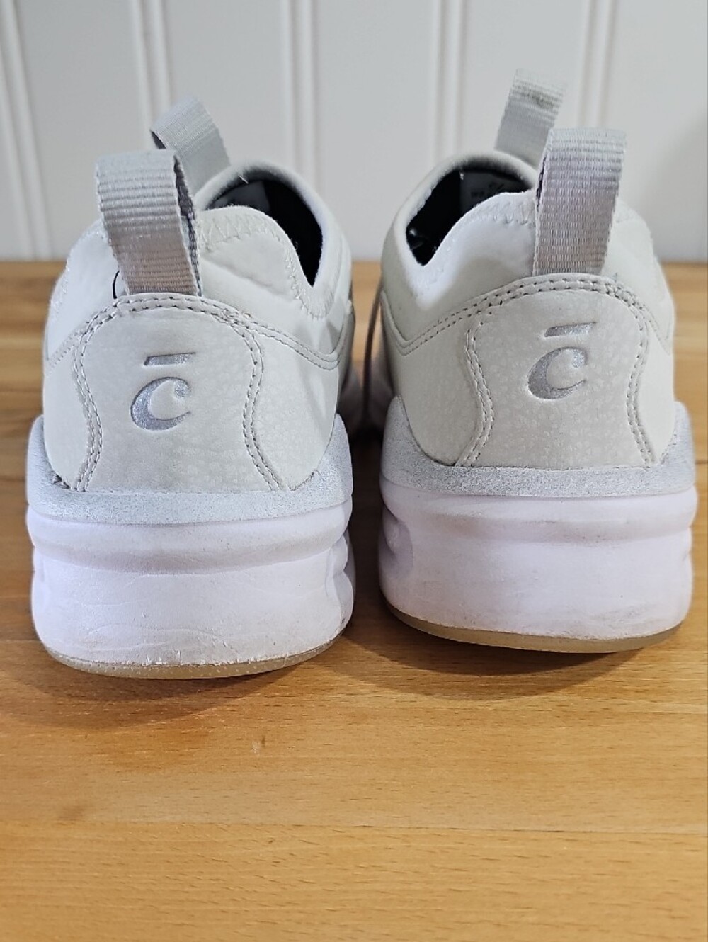 Clove White Slip-On Sneakers - Picture 5 of 6